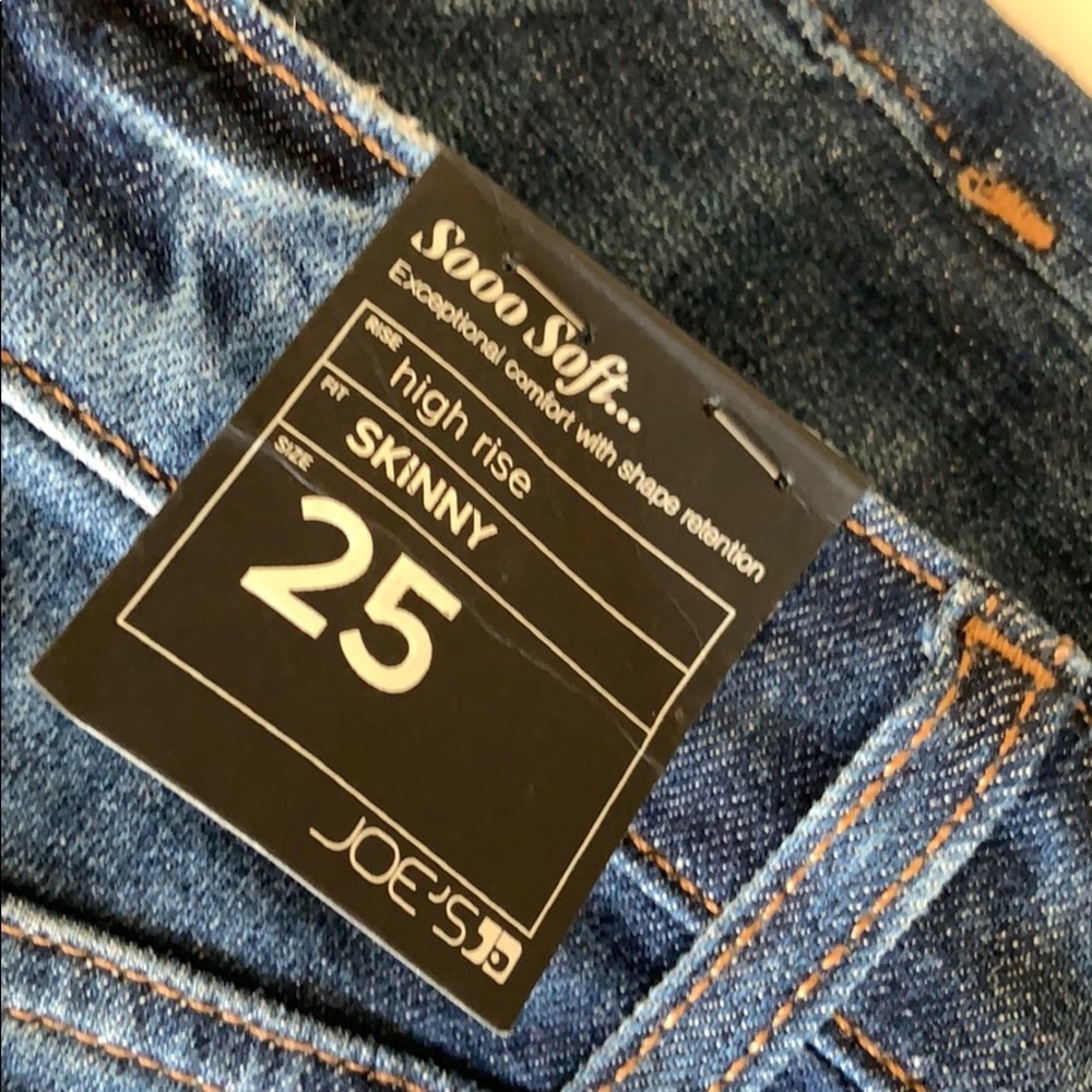 Joe’s high rise skinny jeans